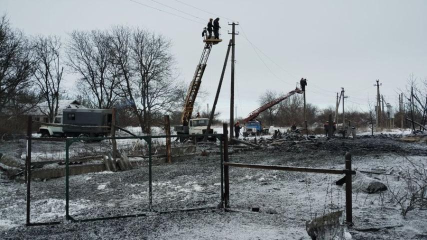 Пошкоджені електромережі